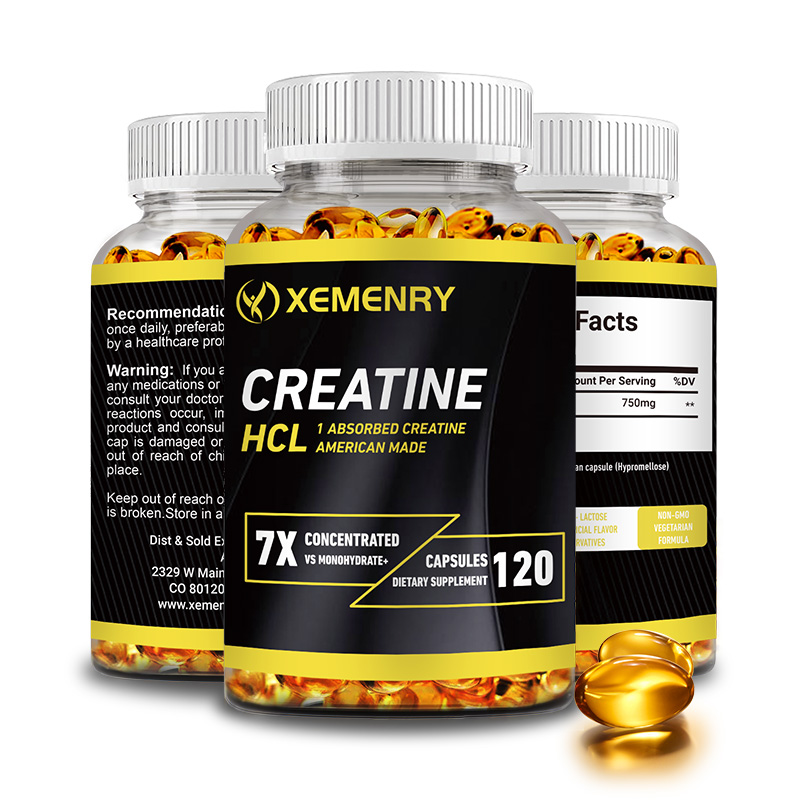 Pre Workout Supplement - Creatine HCl Capsules - Pre-workout Creatine