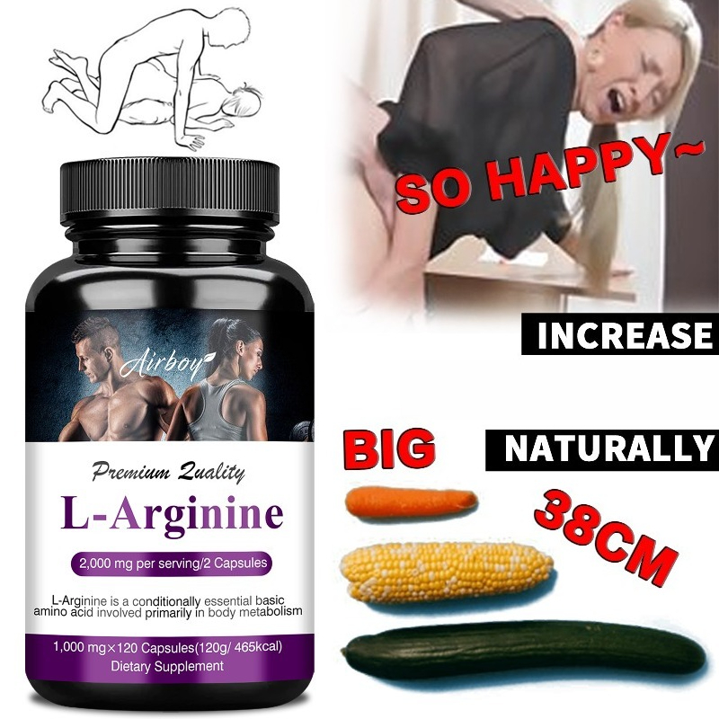 Pre Workout Supplement - Men's L Arginine Capsules Supplement Endurance