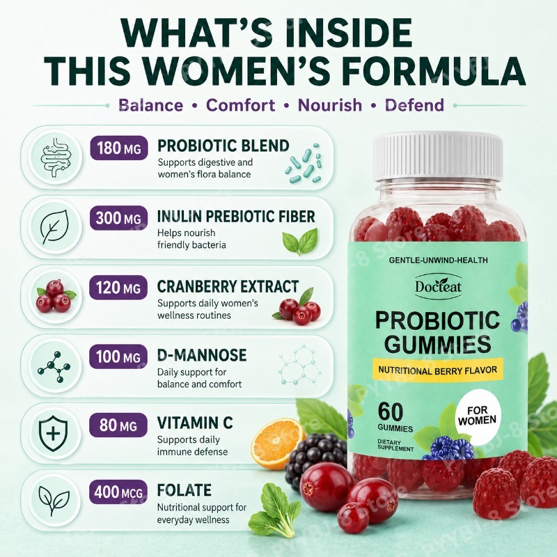 Women Probiotic Gummies 60 Cou - đánh giá và giá Probiotics Women Health