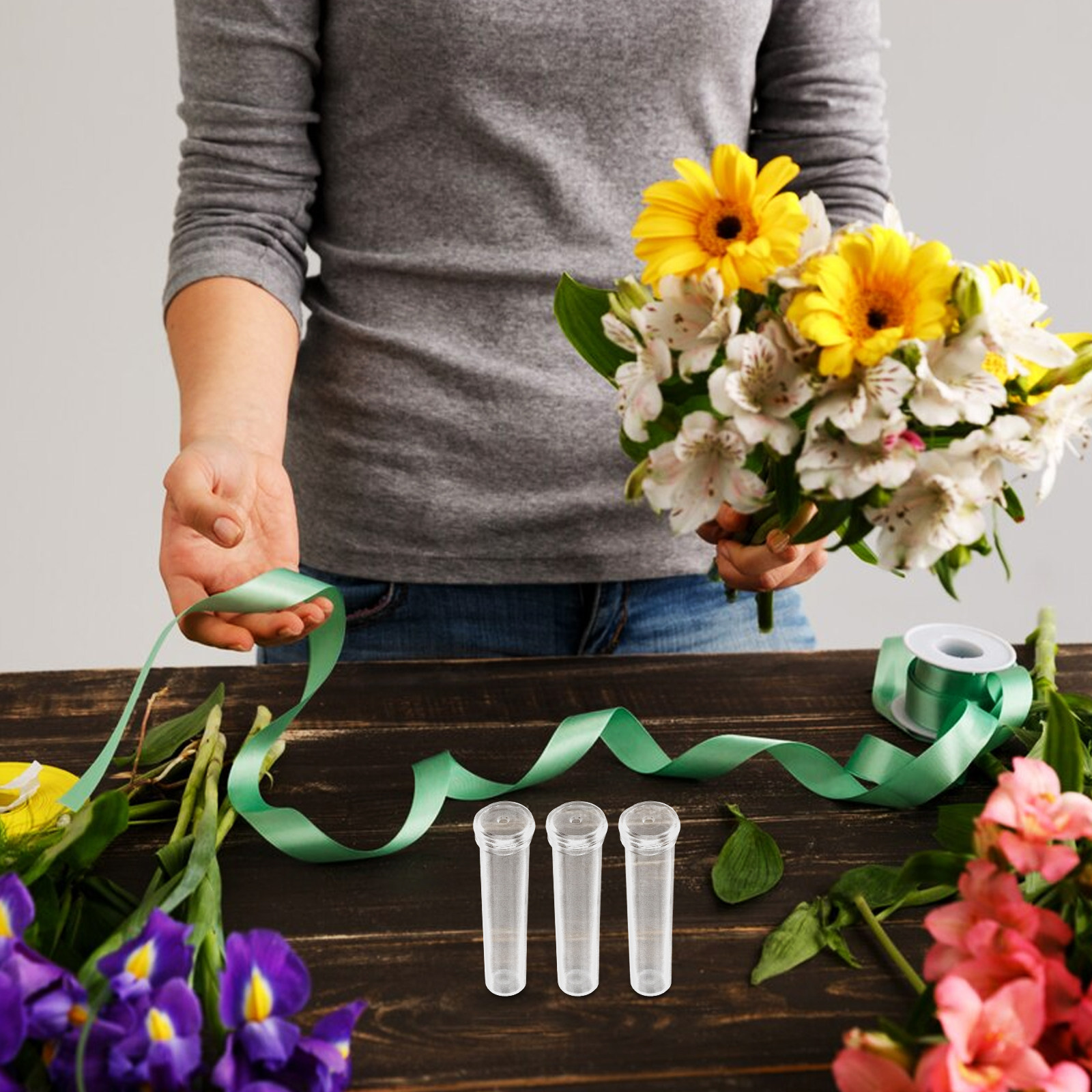 200Pcs Flower Water Tube Trans - đánh giá và giá Nutrition & Fitness Station