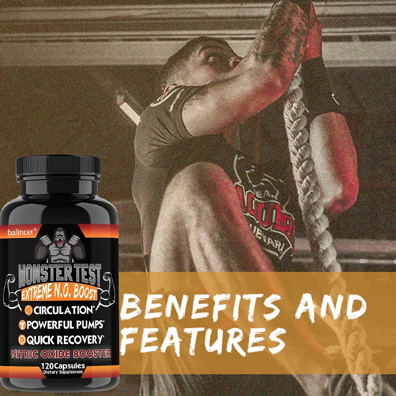Nitric Oxide Capsules Natural  - đánh giá và giá Pre Workout Supplement