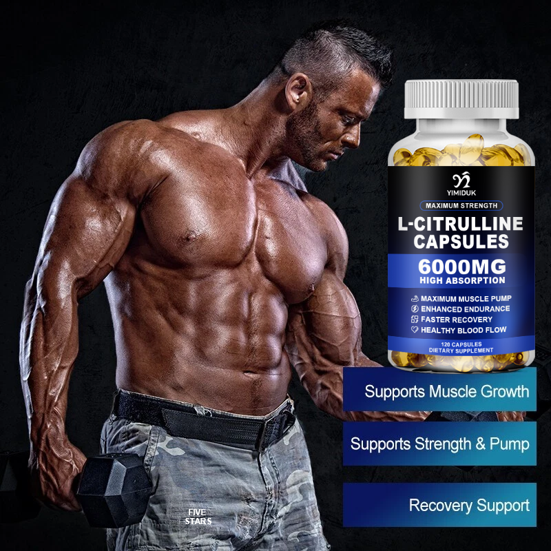 6000mg L-Citrulline Capsules,  - đánh giá và giá Pre Workout Supplement
