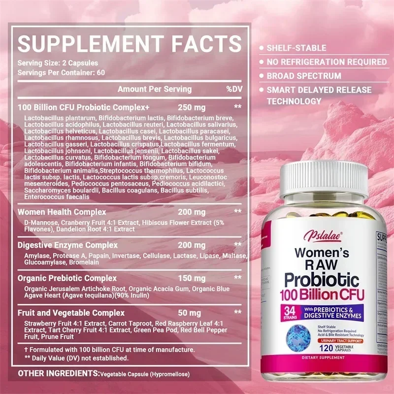 Raw Probiotics for Women - Pro - đánh giá và giá Probiotics Women Health
