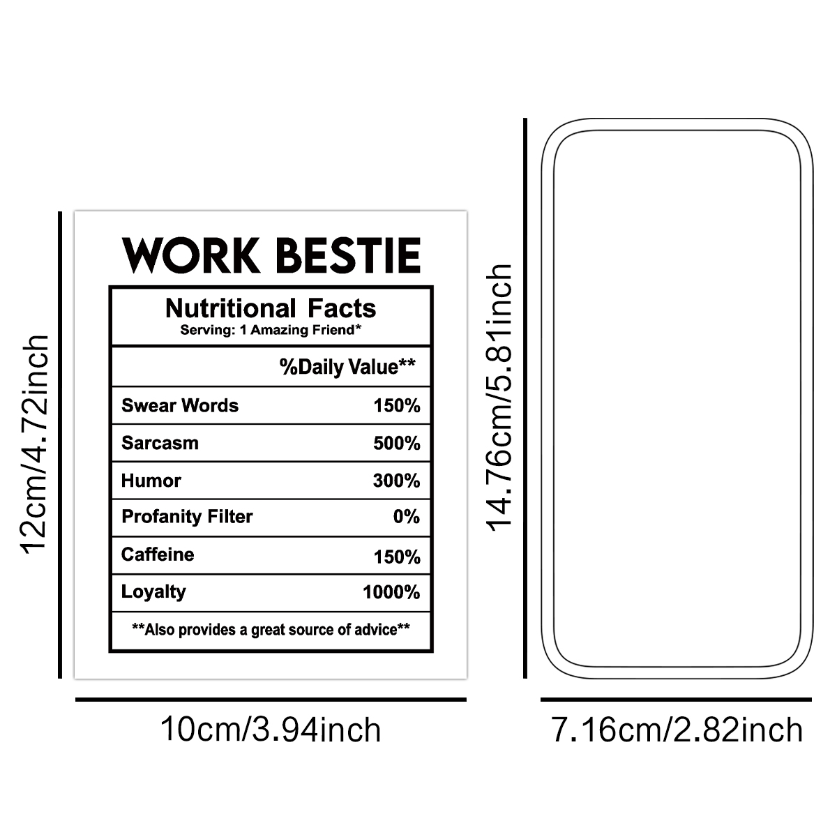 4pcs Funny Work Bestie Wine Bo - đánh giá và giá Nutrition & Fitness Station