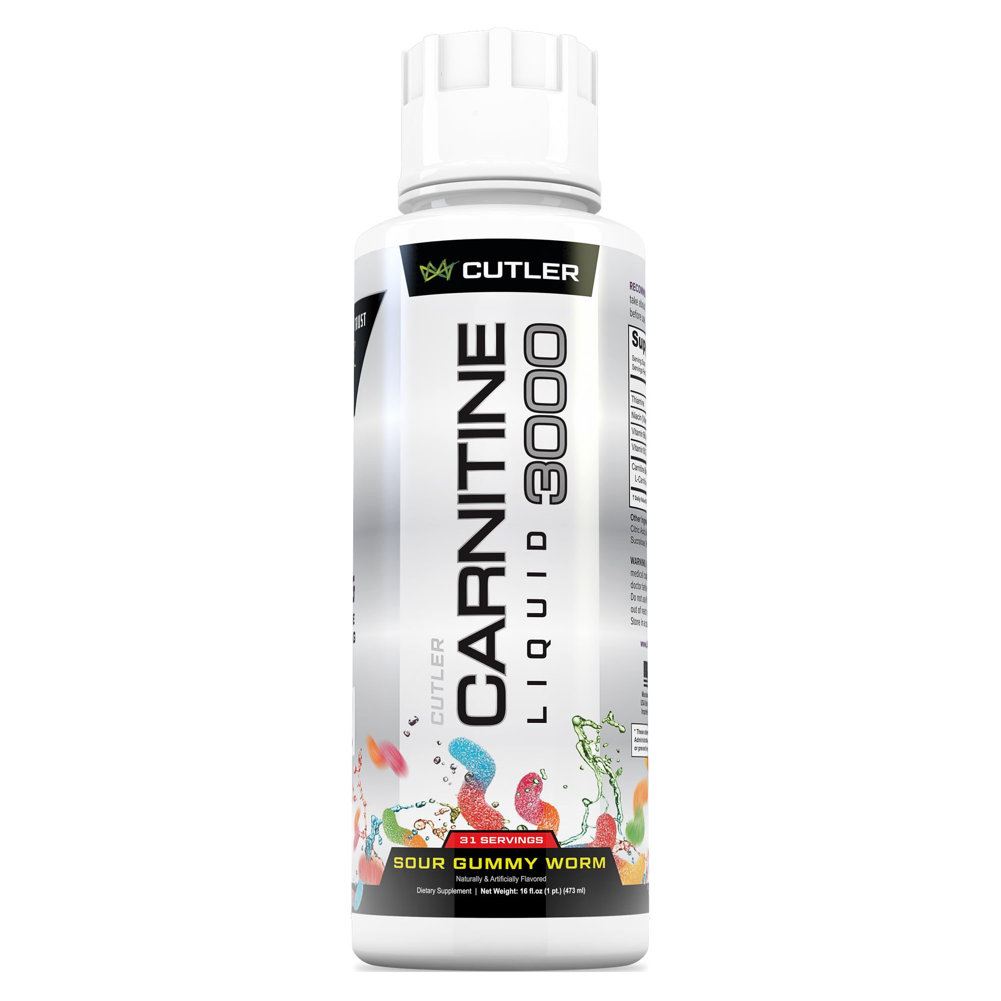 Cutler Nutrition Liquid L-Carn - đánh giá và giá Pre Workout Supplement