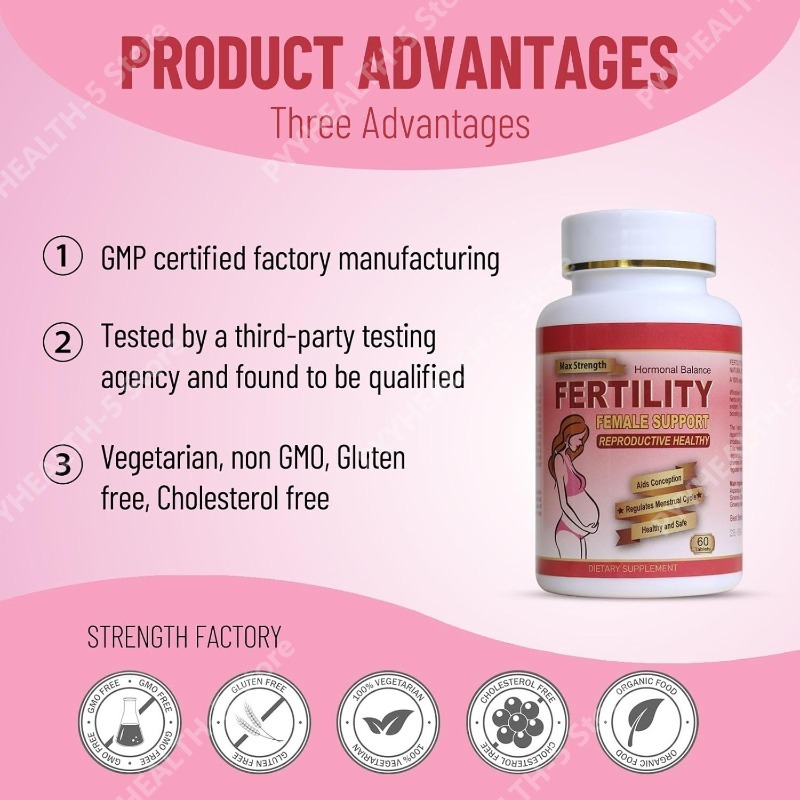 Fertility Tablets for Women, F - đánh giá và giá Pre Workout Supplement