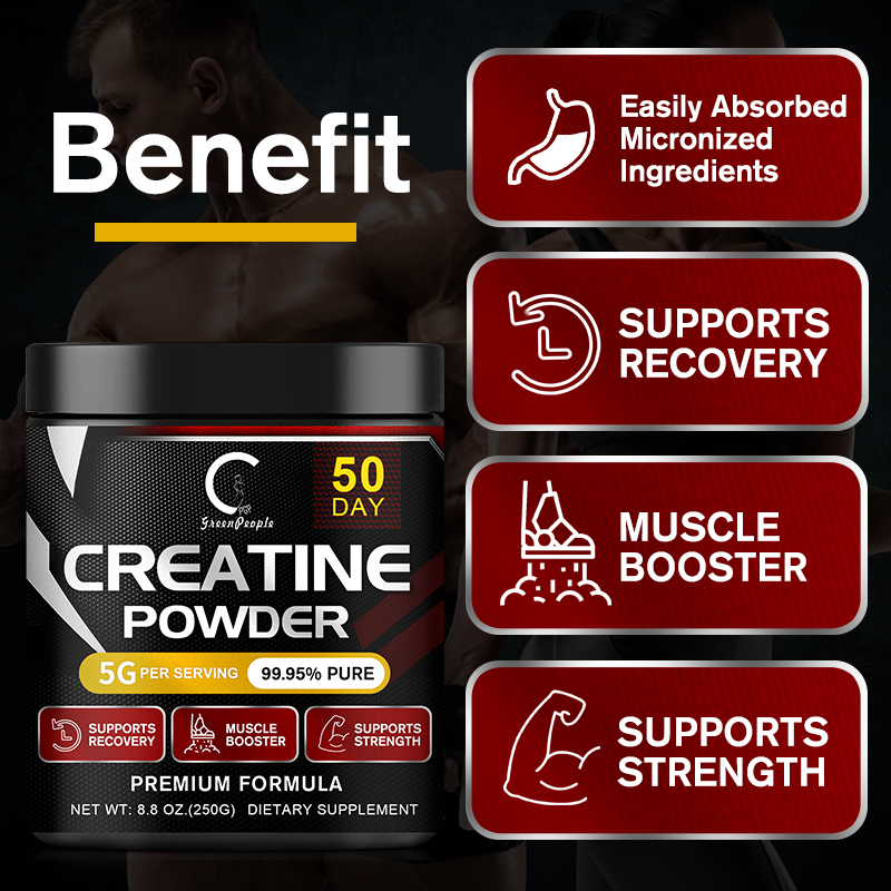 GPGP GreenPeople Creatine Mono - đánh giá và giá Pre Workout Supplement