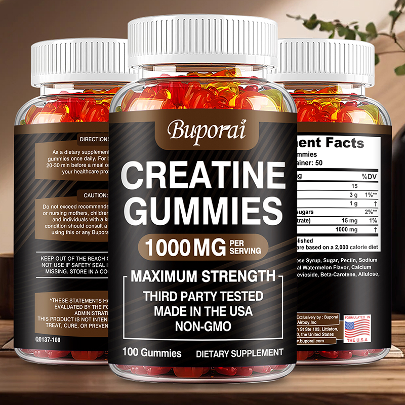 Creatine Monohydrate Gummies - - đánh giá và giá Pre Workout Supplement