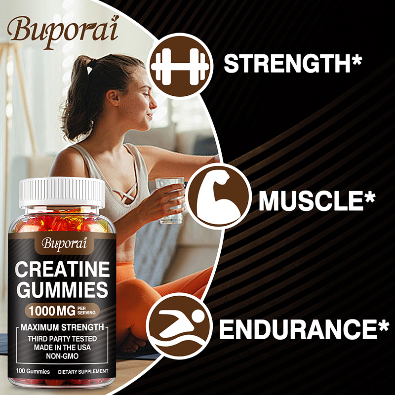 Creatine Monohydrate Gummies - - đánh giá và giá Pre Workout Supplement