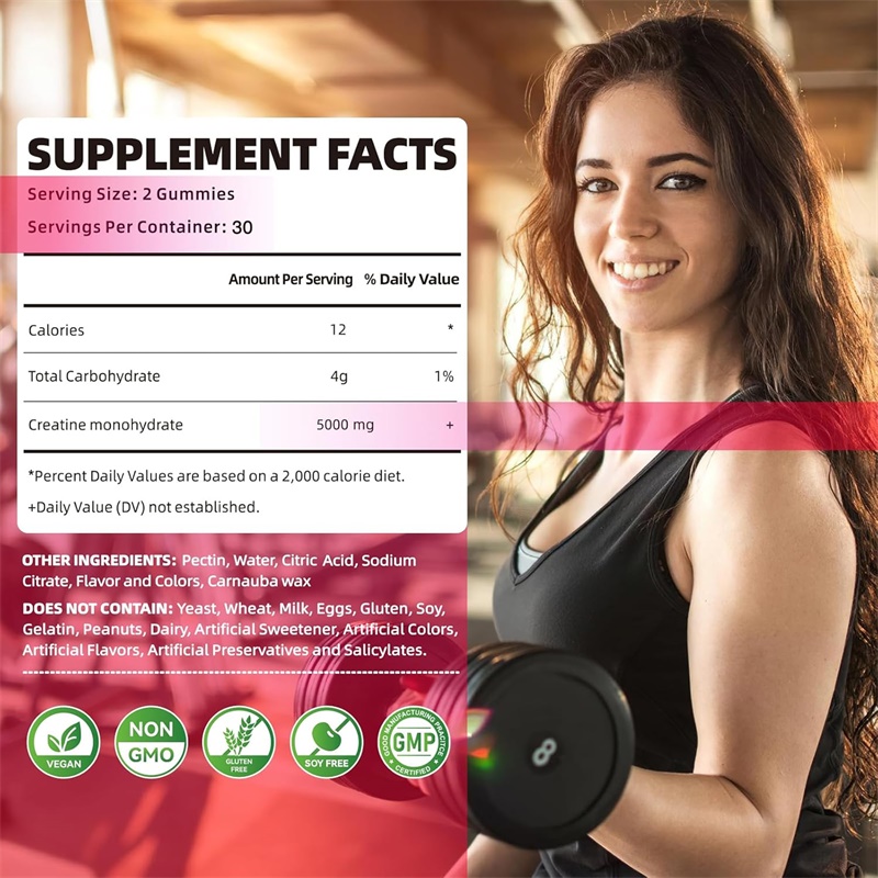 Creatine Monohydrate Gummies f - đánh giá và giá Pre Workout Supplement