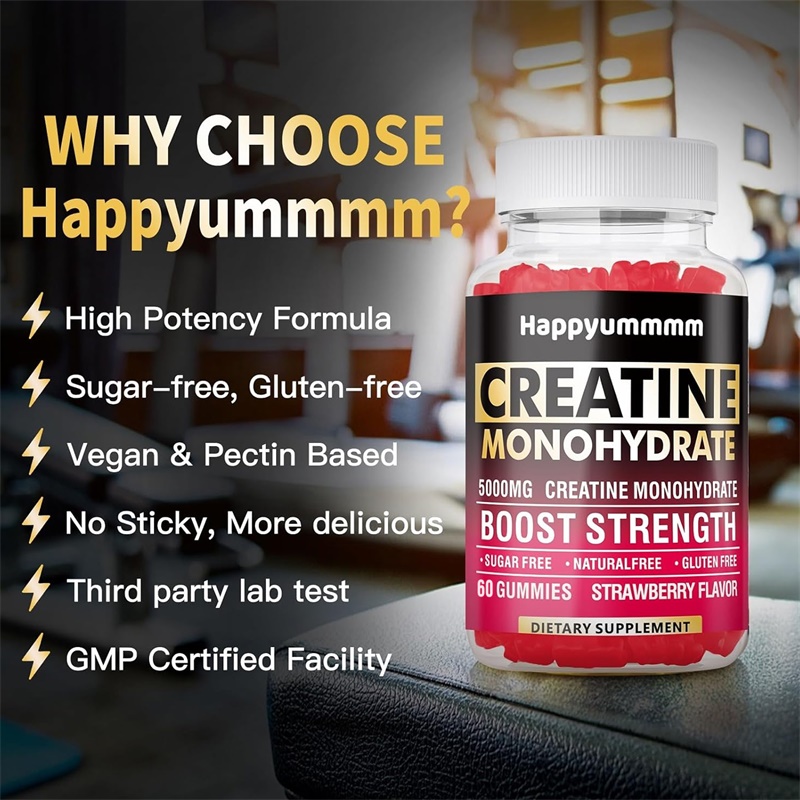 Creatine Monohydrate Gummies f - đánh giá và giá Pre Workout Supplement