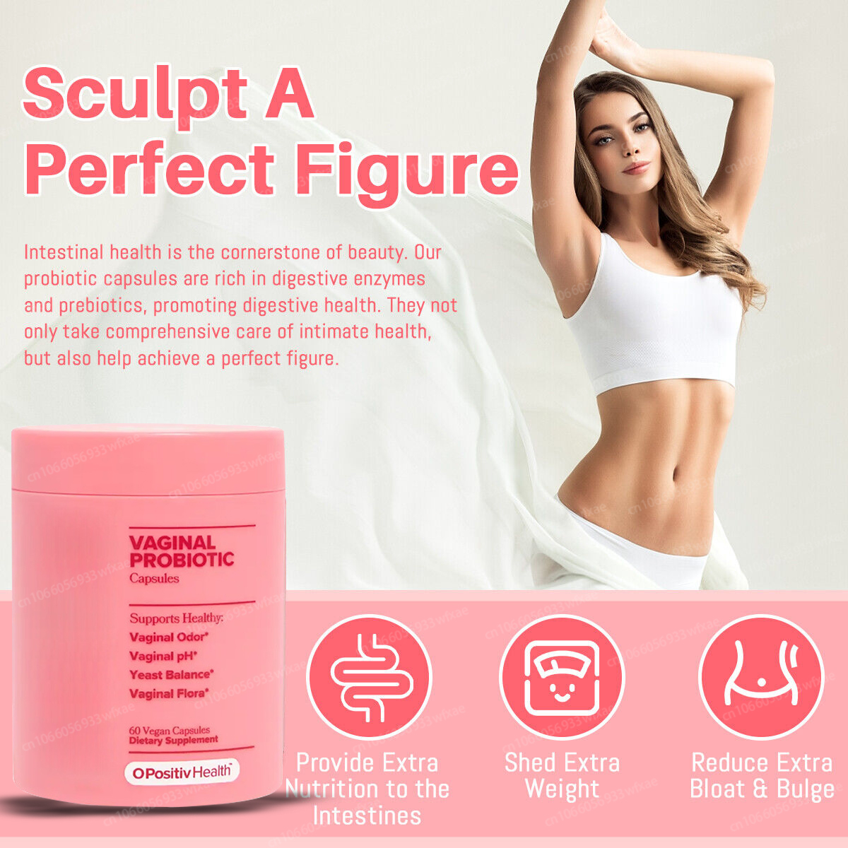 Woman Capsules Probiotic Vitam - đánh giá và giá Probiotics Women Health